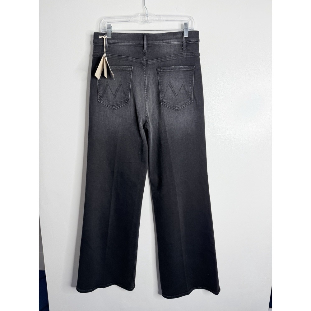 Mother Denim The Hustler Roller Sneak Not Today Satan Wide Leg Size 33 - Picture 4 of 12